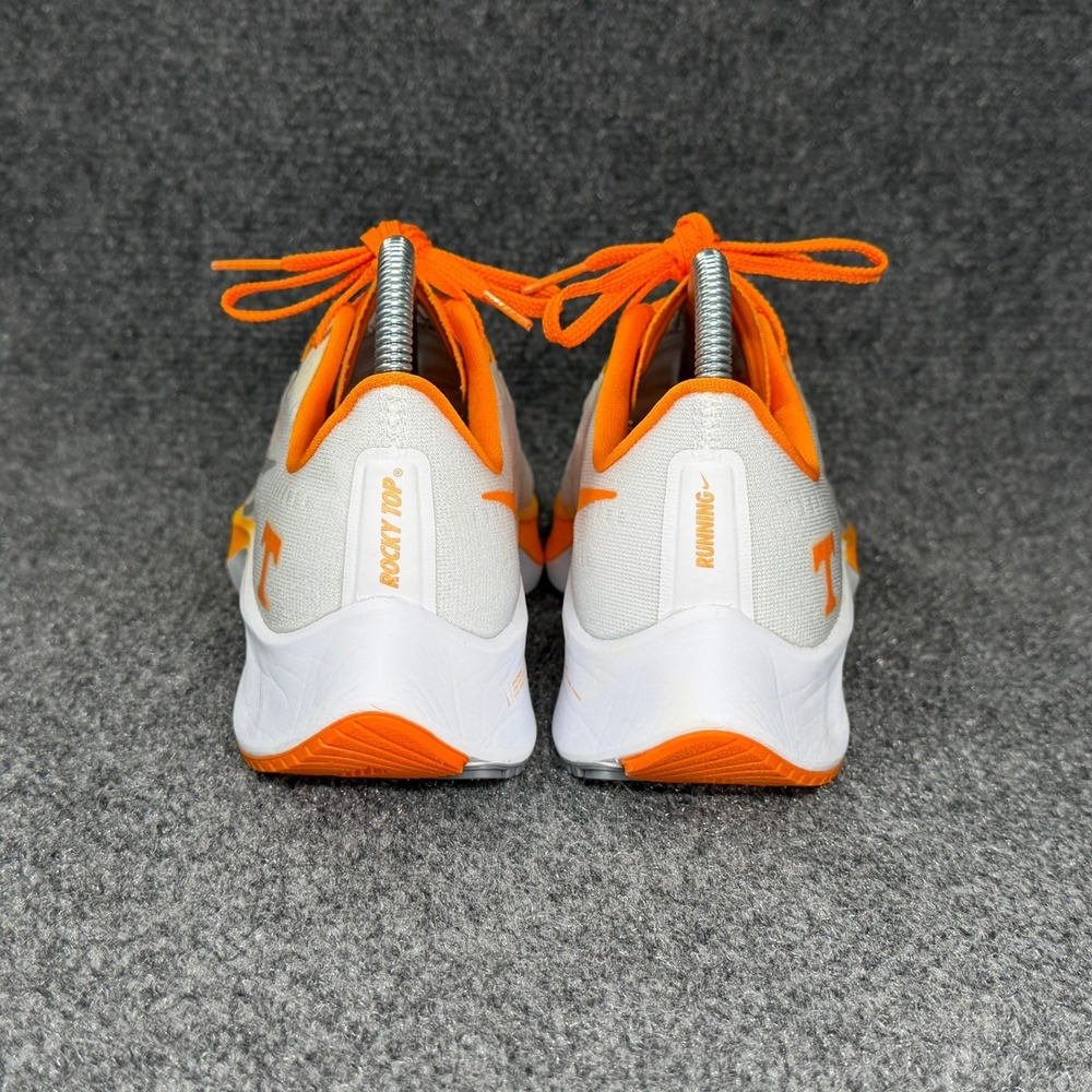 Nike‎ Air Zoom Pegasus 37 Tennessee Running Shoes Men's 7 White Orange Athletic - Picture 5 of 13